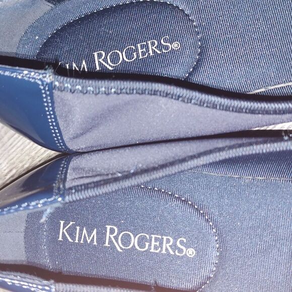 Kim Rogers® Navy Blue Findy Flats  Sz 11  NWOT - Picture 6 of 8